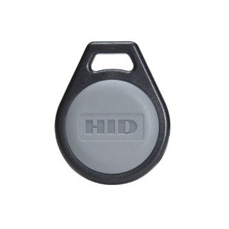 HID SEOS KEY FOB 8K, PROG SEOS, F-BLACK