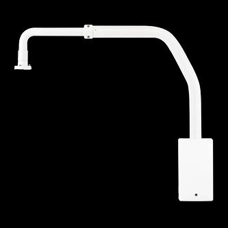 Hanwha Parapet mount, White color parapet mount
