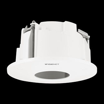 Hanwha Plenum rated flush mount, white color