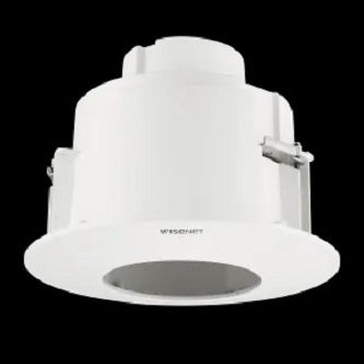 Hanwha White color PTZ Flush mnt