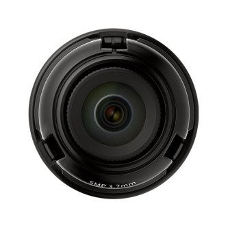 Hanwha 1/1.8" 5MP CMOS with a 3.7mm fixed focal