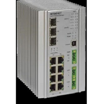 Hanwha 11 Port Hardened Managed Megabit Etherne