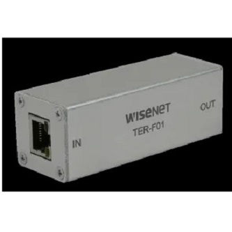 Hanwha 100 Meter Ethernet Repeater External Pwr