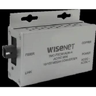 Hanwha Mini Media Fiber Converter A, SC Conne