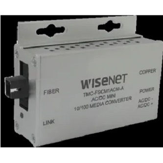Hanwha Mini Media Fiber Converter A, SC Conne