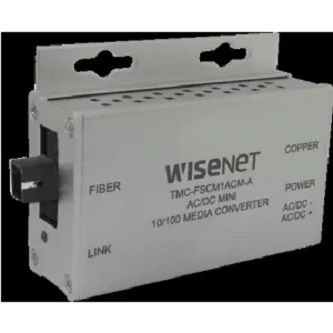 Hanwha Mini Media Fiber Converter A,ST Conne