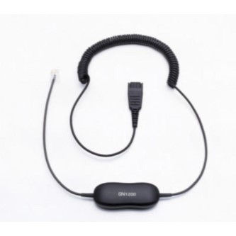 Jabra Jabra QD cord, coiled, mod plug