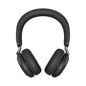 Jabra Evolve2 75-USB-A, UC STR, Stand, Black