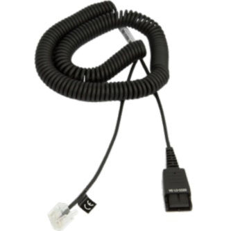 Jabra Jabra COILED MOD- QD cord with RJ 45