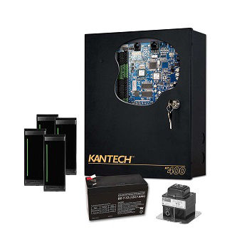 Kantech Expansion kit includes: KT-400 controll