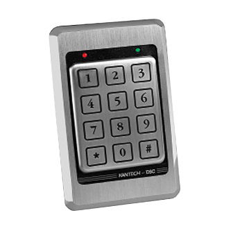 Kantech Keypad, indoor/ outdoor use, vandal resi