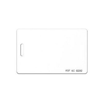 Kantech HID ISOProx II card, KSF, thin credit ca