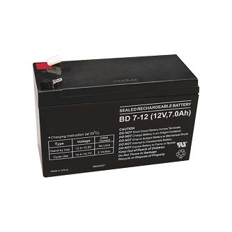 Kantech Rechargeable battery, 12V (7Ah), package