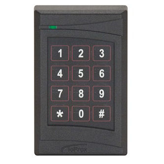 Kantech ioProx reader, 26-bit Wiegand, single-ga