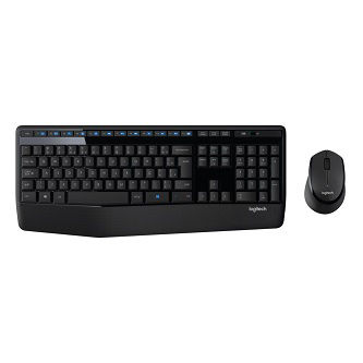 Logitech MK345 COMFORT Full-size wireless combo