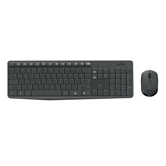 Logitech MK235 Wireless keyboard and mouse (GREY)
