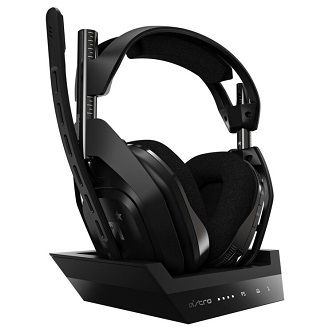 Logitech A50WI+BaseStn PSX 4/PC BLK/SLV Refr Vers