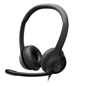 Logitech Logitech USB Headset H390, Graphite