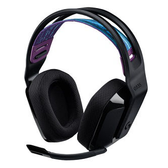 Logitech G535 Light Speed Wireless Headset  Black