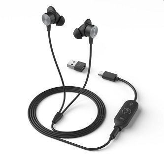 Logitech Logi Zone Wired Earbuds Teams