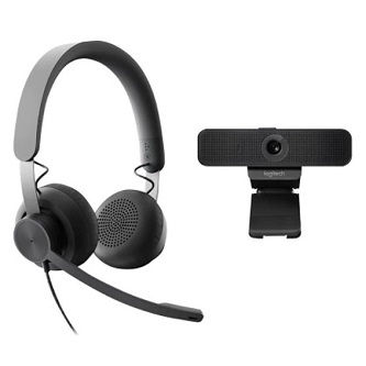 Logitech Logitech Zone Wired UC + C925e Bundle