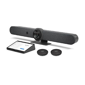 Logitech RallyBar + TapCat5e+MicPods TAA