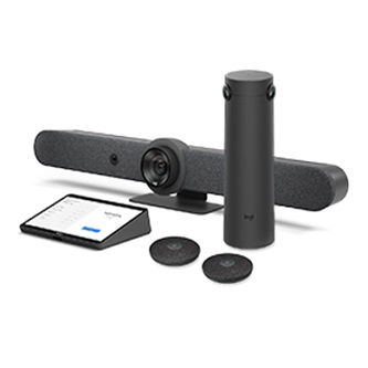 Logitech RallyBar+TapCat5e+Sight+Mics TAA