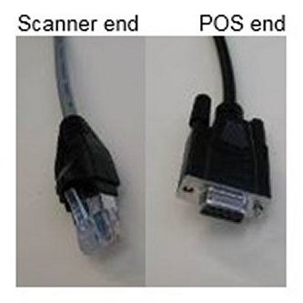 NCR CABLE FOR NCR 74 SCANNERS RS232 4METER