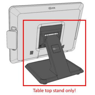 NCR XL SERIES TABLE TOP STAND