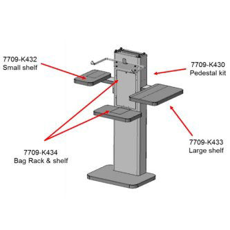 NCR SELFSERV90 PEDESTAL KIT