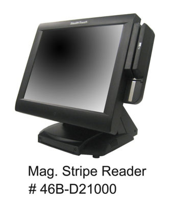 PioneerPOS MSR 1-3 FOR 12" M, S-LINE,TOM,USB-A,BLAC