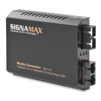 Signamax 100BaseFX Singlemode/SC, 15 kmto Multimo