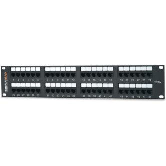 Signamax 48-Port Category 5e Patch Panel T568A/B