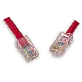 Signamax Cat5 Enhanced Crossover Red 7ft.