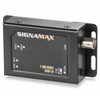 Signamax E-300 Ethernet and PoE over Coax -Remote