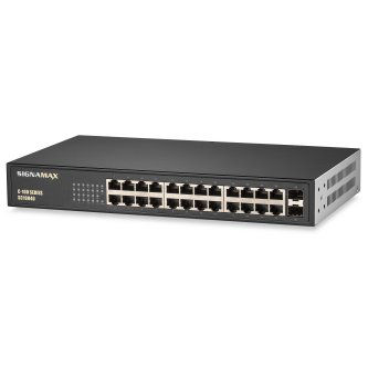 Signamax C-100 24 Port Gigabit Switch with 2 SFPP