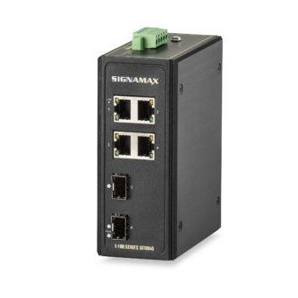 Signamax I-100 4 Port Industrial Gigabit Switch w