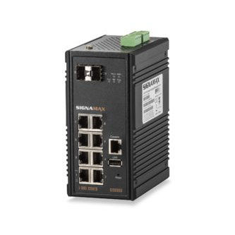 Signamax I-300 8 Port Industrial Gigabit Switch w