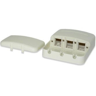 Signamax 3-Port Surface Mount Tamper Proof Box, W