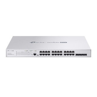 TP-Link OmadaPro 24-Port Gigabit and 4-Port 10GE