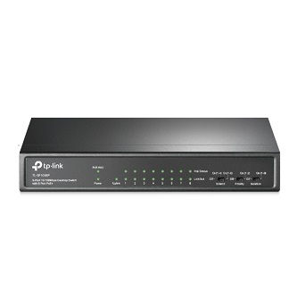 TP-Link Switch,Desktop,9-Port,10/100M,8-PortPoE+