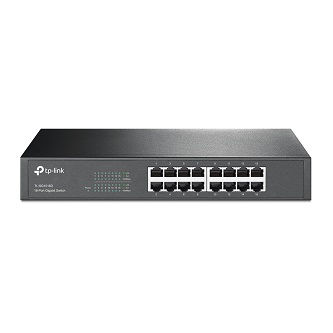 TP-Link Switch,Desktop/Rackmount,16 10/100/1000M
