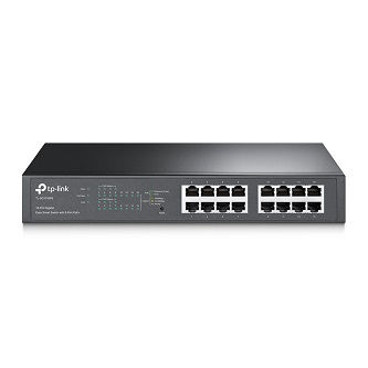 TP-Link 16-Port Gigabit Easy Smart PoE Switch wi