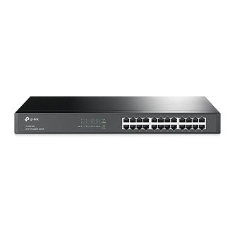 TP-Link Switch,GB,Rackmount,24 10/100/1000M RJ45