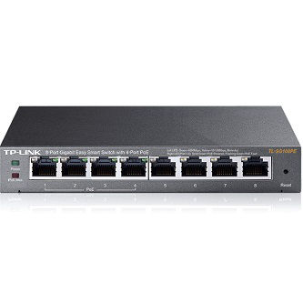 TP-Link Smart Switch,GB,Desktop,4 PoE,8 GB RJ45