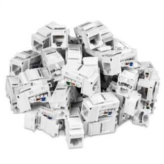 TRENDnet 50 Pack Cat6 RJ-45 Keystone Jack