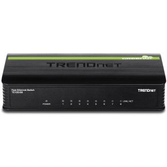 TRENDnet 8 Port 10/100Mbps Switch