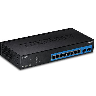 TRENDnet 8 Port Gigabit Web Smart Switch, 10/100