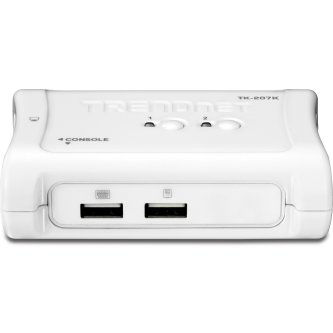 TRENDnet 2-port USB KVM Switch Kit (include 2 x K