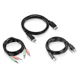 TRENDnet 6 ft.DisplayPort,USB/Aud Cable Kit